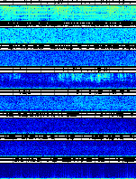 Spectrogram for Newberry at 2025/10/12 11:50 GMT+0