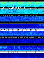 Spectrogram for Newberry at 2025/10/12 13:30 GMT+0
