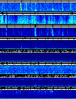 Spectrogram for Mount Rainier at 2025/10/12 00:20 GMT+0