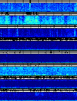 Spectrogram for Mount Rainier at 2025/10/12 01:10 GMT+0