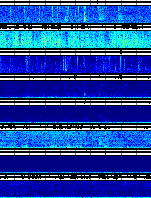 Spectrogram for Mount Rainier at 2025/10/12 01:40 GMT+0