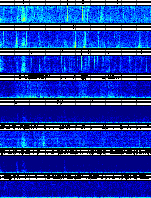 Spectrogram for Mount Rainier at 2025/10/12 05:20 GMT+0