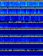 Spectrogram for Mount Rainier at 2025/10/12 06:30 GMT+0