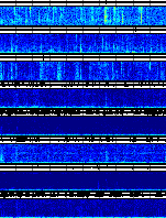 Spectrogram for Mount Rainier at 2025/10/12 07:00 GMT+0