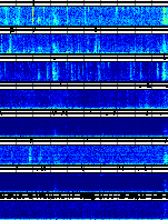 Spectrogram for Mount Rainier at 2025/10/12 08:20 GMT+0