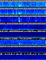 Spectrogram for Mount Rainier at 2025/10/12 08:50 GMT+0