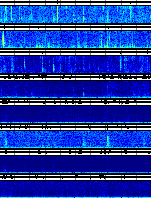 Spectrogram for Mount Rainier at 2025/10/12 09:30 GMT+0