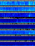 Spectrogram for Mount Rainier at 2025/10/12 10:20 GMT+0