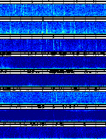 Spectrogram for Mount Rainier at 2025/10/12 12:30 GMT+0