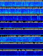 Spectrogram for Mount Rainier at 2025/10/12 12:40 GMT+0