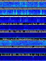 Spectrogram for Mount Rainier at 2025/10/12 12:50 GMT+0