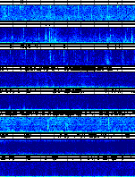 Spectrogram for Mount Rainier at 2025/10/12 14:10 GMT+0