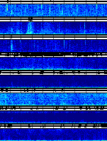 Spectrogram for Mount Rainier at 2025/10/12 14:40 GMT+0