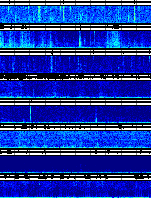 Spectrogram for Mount Rainier at 2025/10/12 15:50 GMT+0