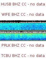 Spectrogram for Three Sisters at 2025/12/17 16:30 GMT+0