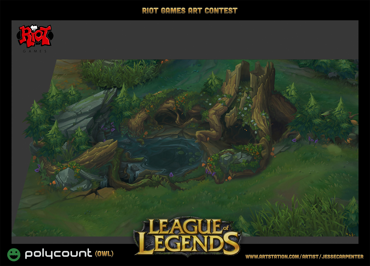 RIOT GAMES  ART  CONTEST  2020 Winning Entries polycount