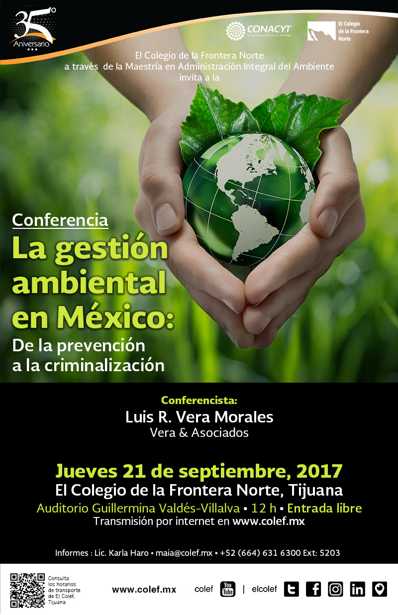 La gestión ambiental en México D e la prevención a la criminalización El Colegio de la La gestión ambiental en México D e la prevención a la criminalización El Colegio de la