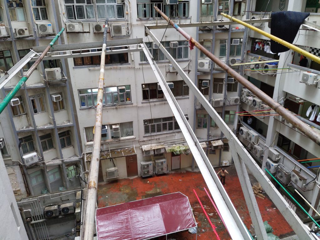 部屋前の景色