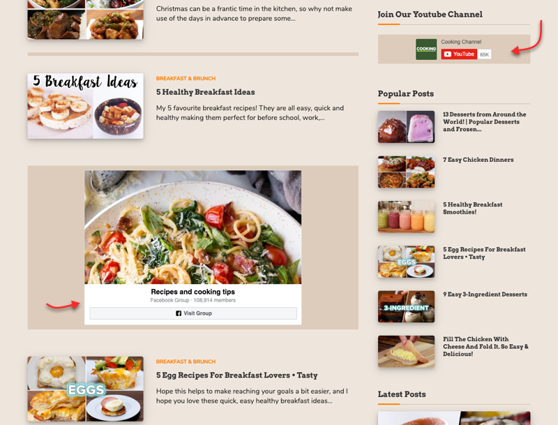 Promote your social media channels with PostQuicker