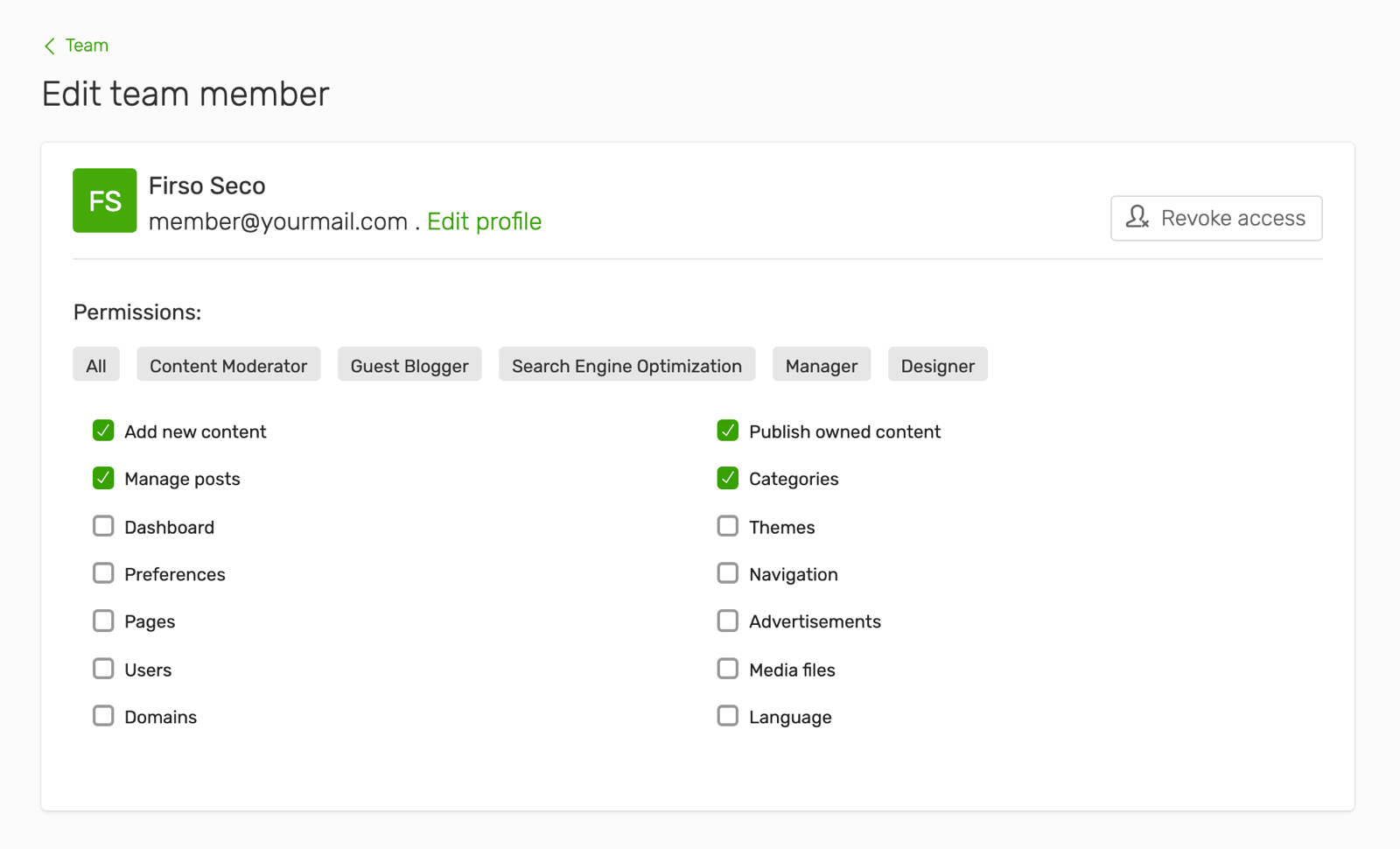 Blogging Platform - Collaborate with your team members