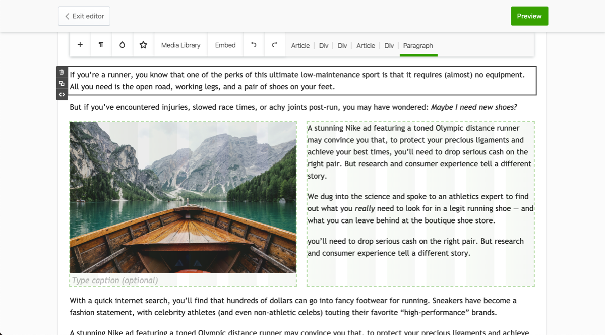 Create stunning web content