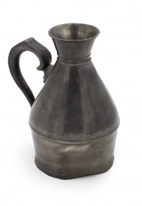 English renaissance style pewter tankard 1