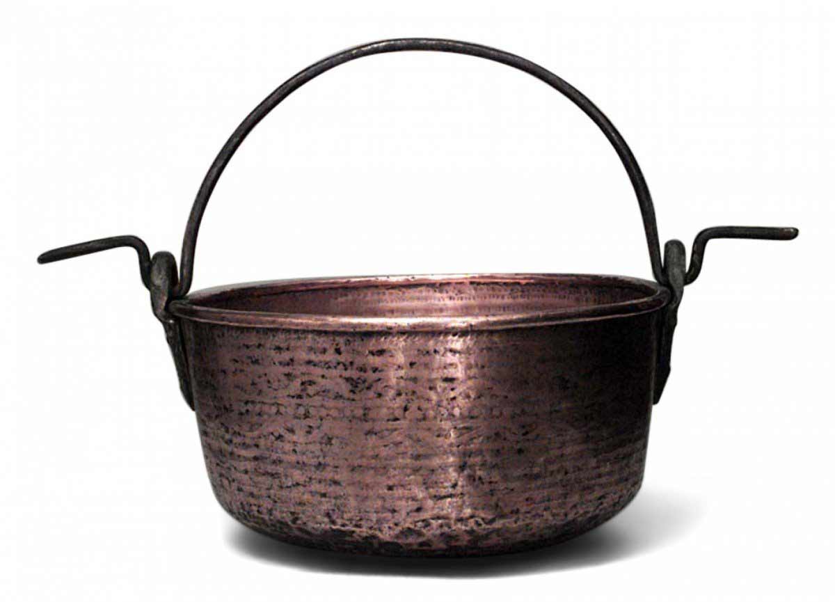 American country copper cauldron 1