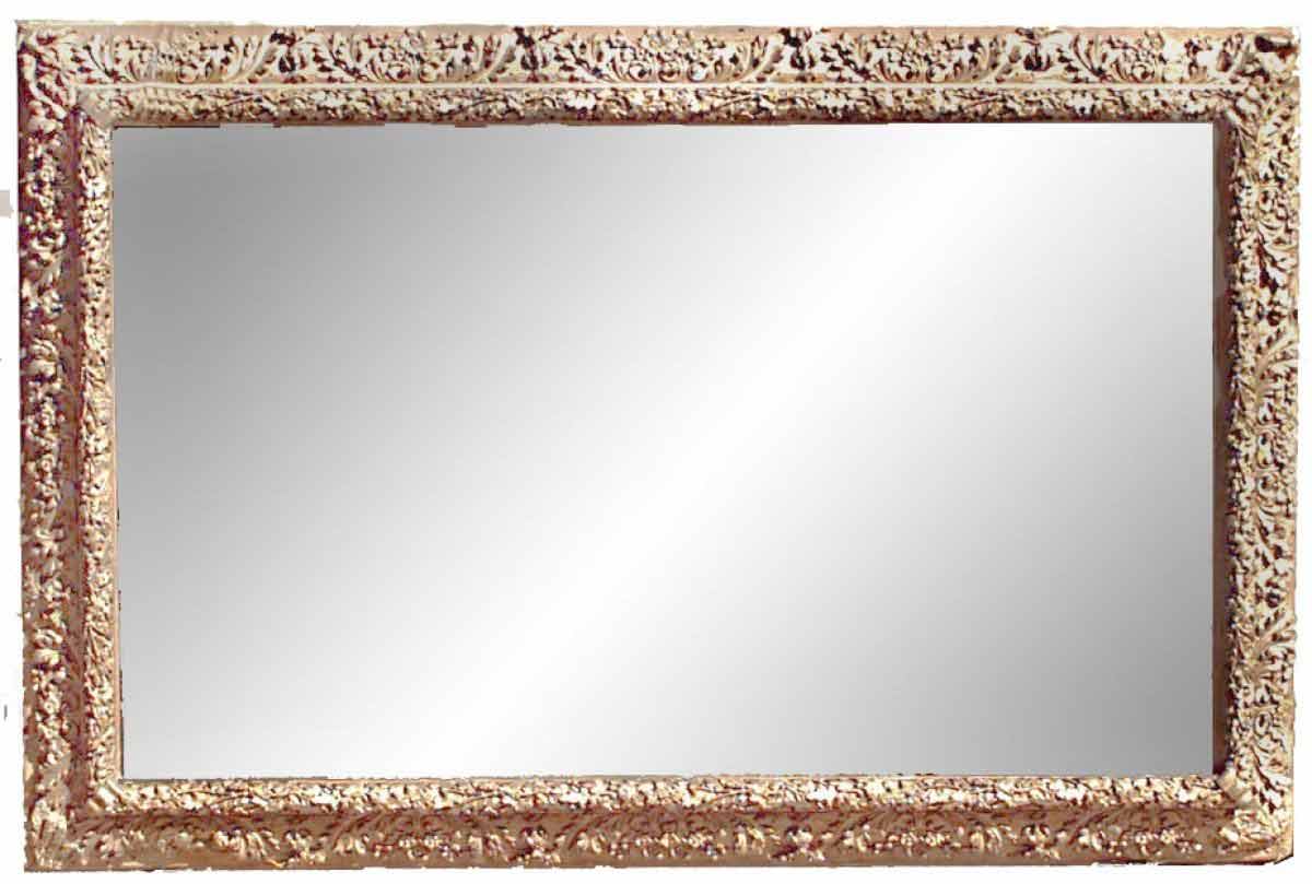 Italian rococo style gilt wood mirror frame 1