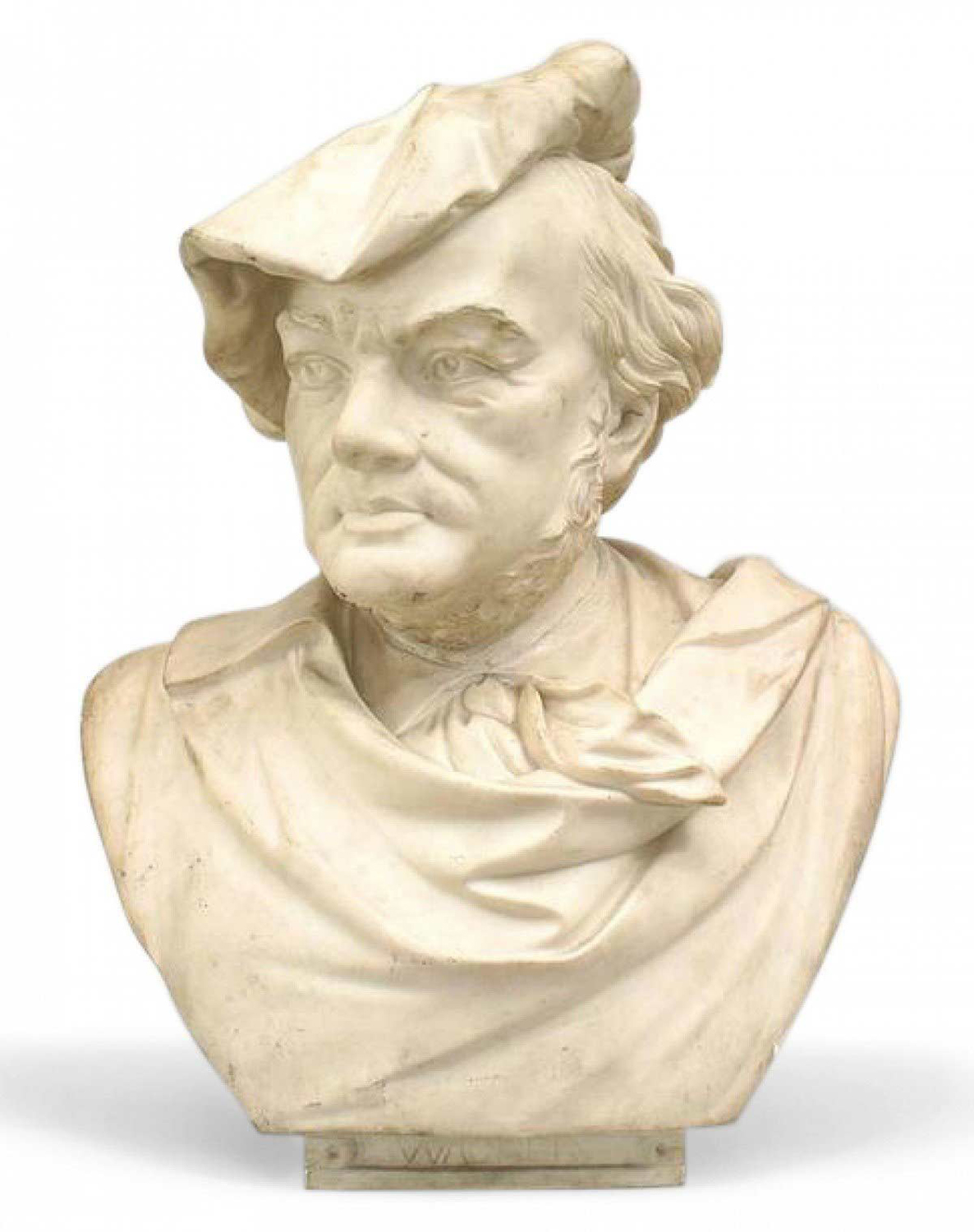Parian porcelain wagner bust