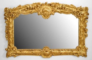 Mirror wall mirror english regency gilt 013740