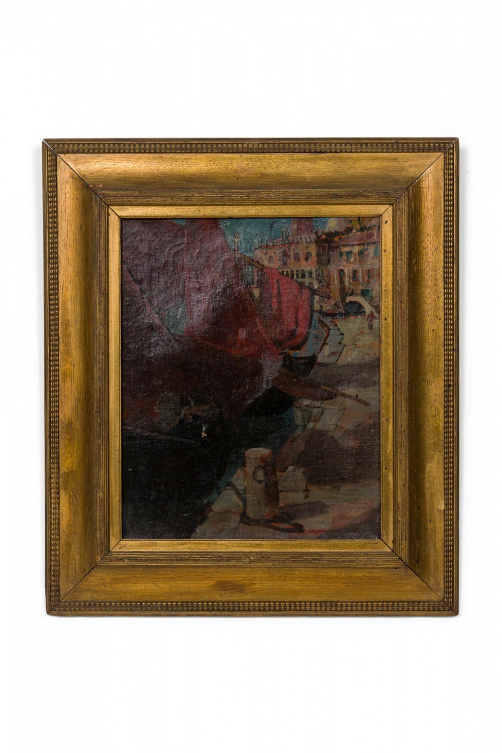 Italian venetian seascape of canal