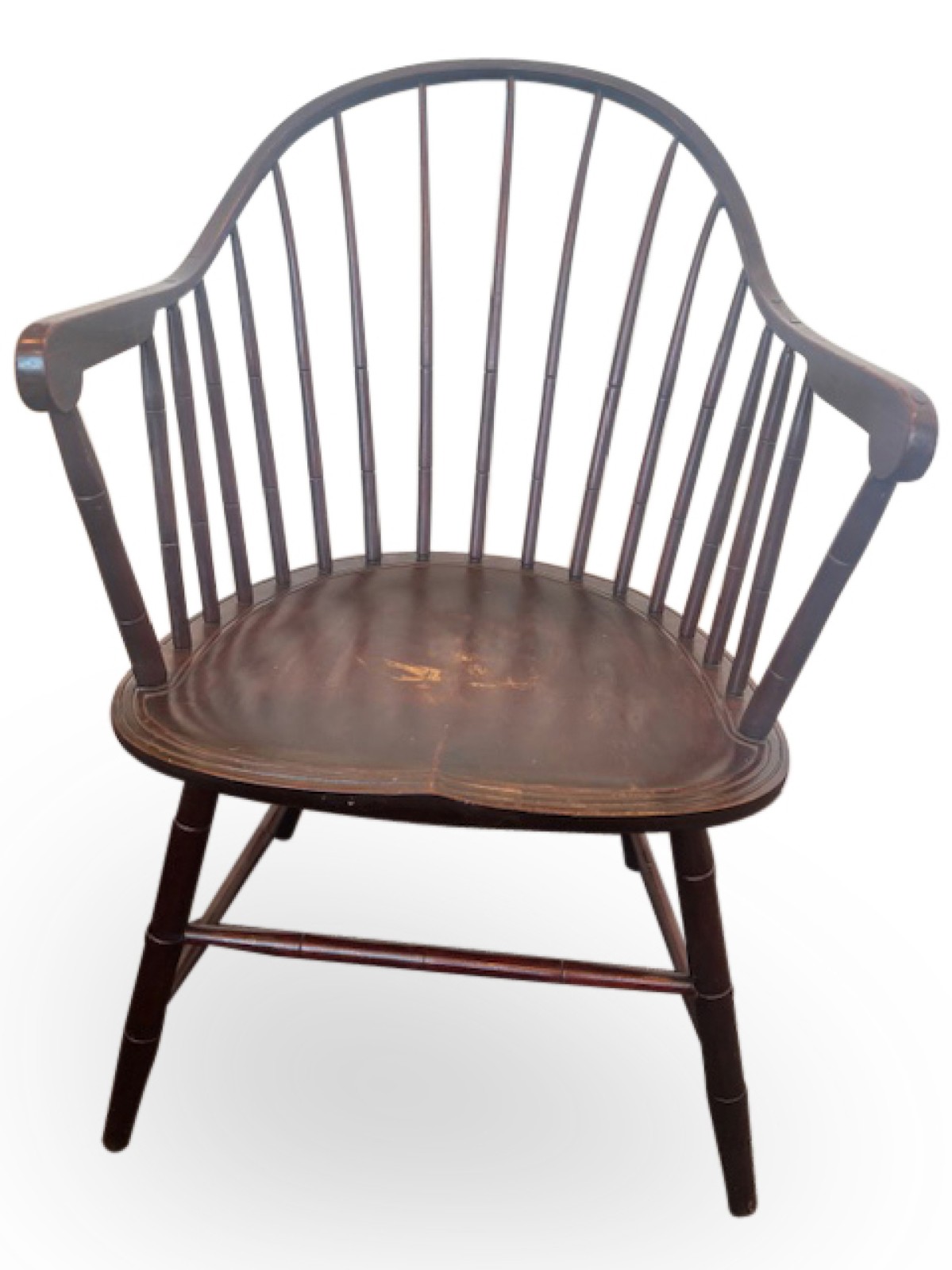 American windsor hoop back armchair