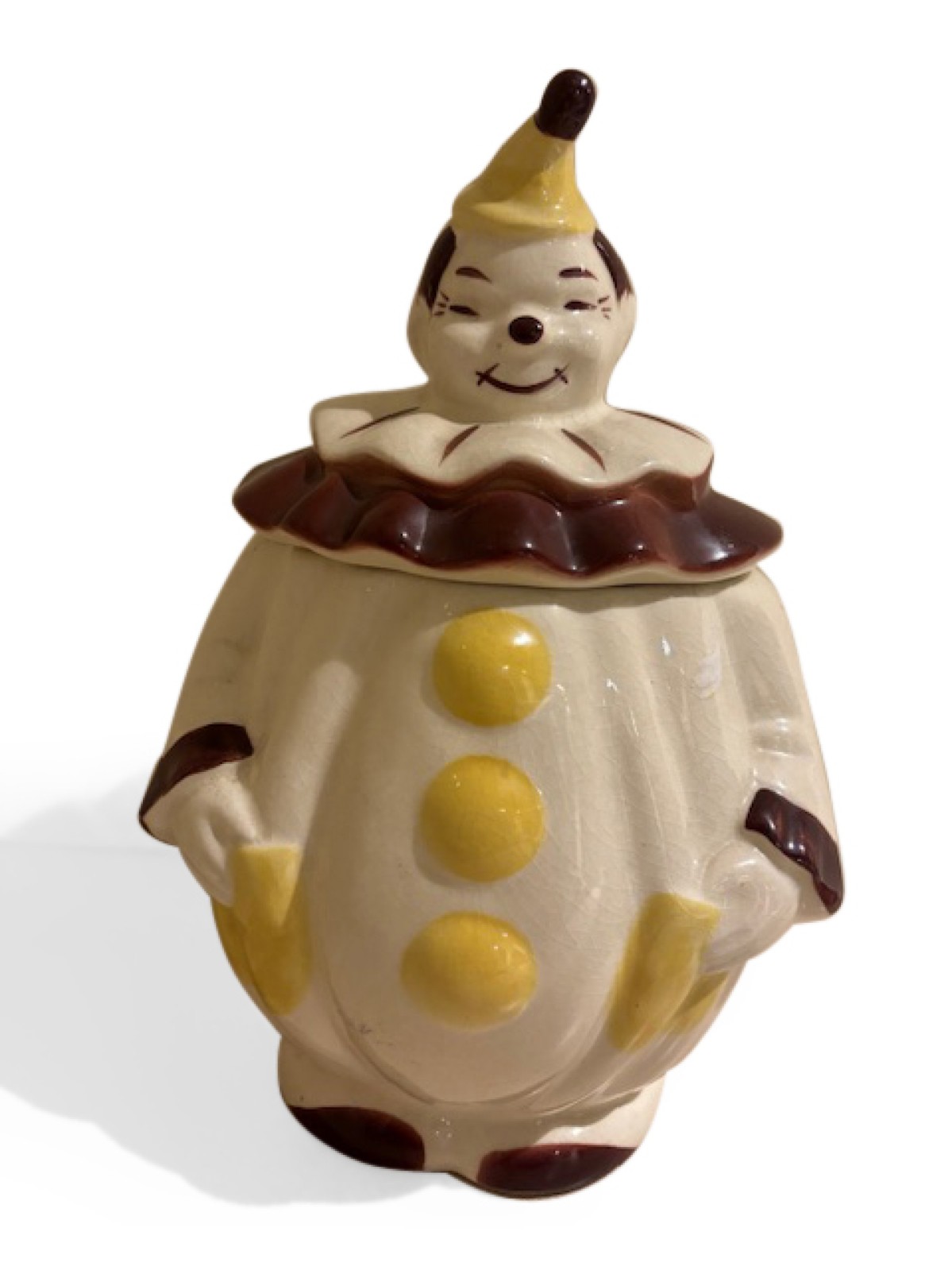 Clown cookie jar