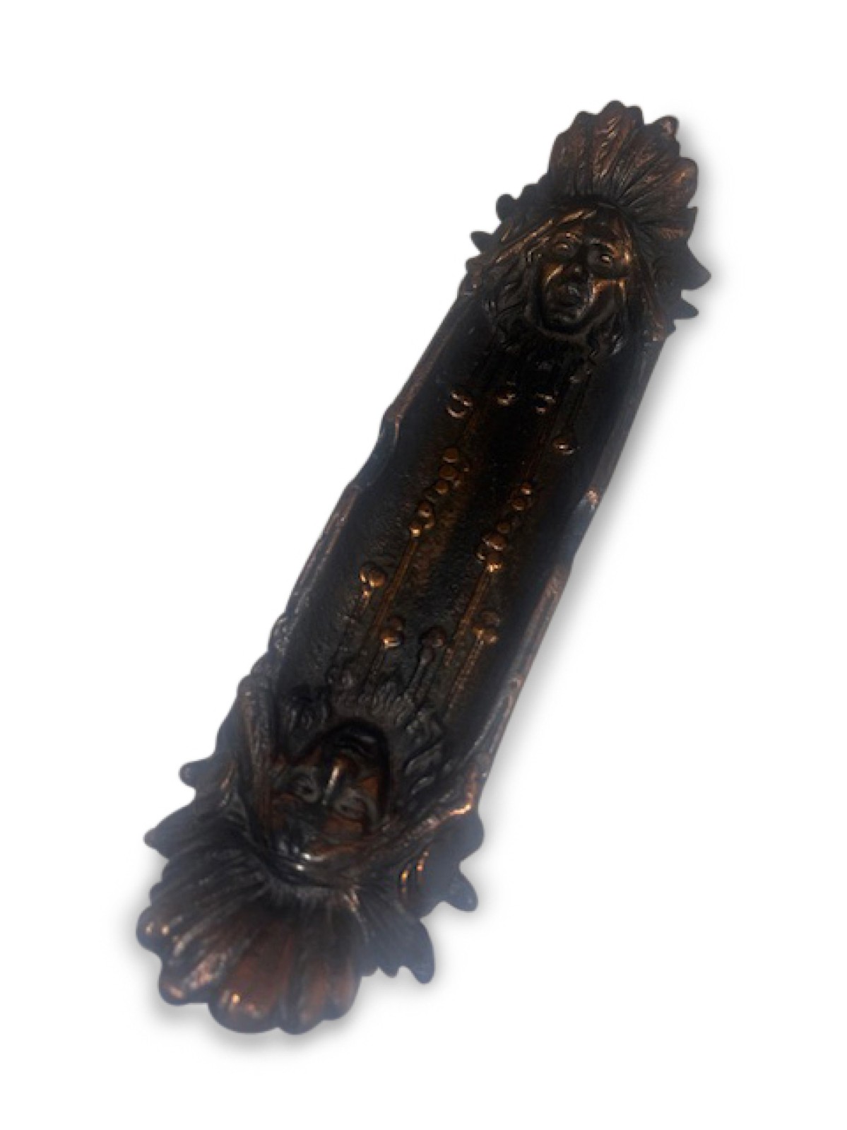 Indian head copper pen ashtray