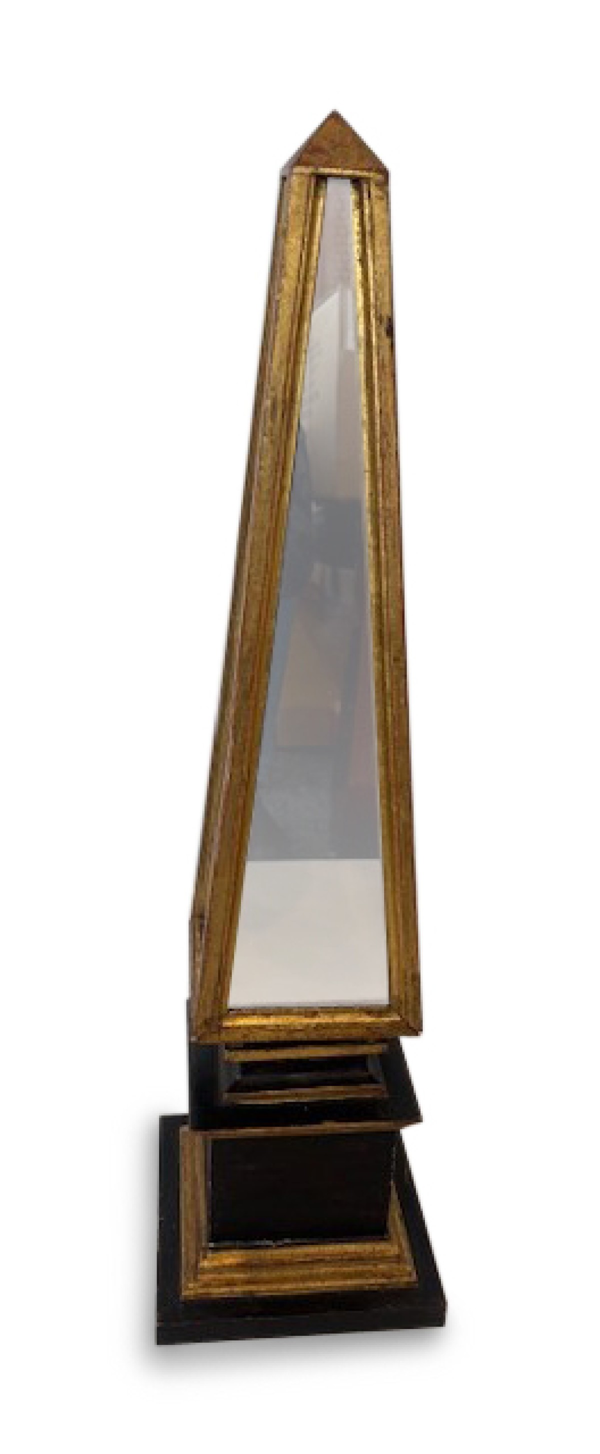 Mid century obelisk with mirrors
