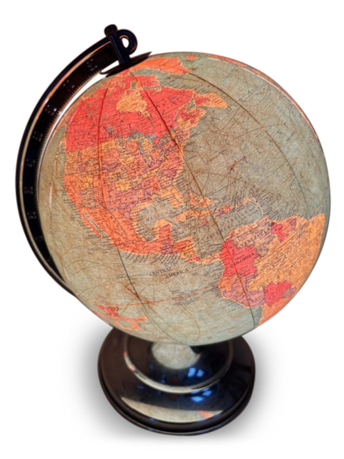 American mid century desk globe 028062