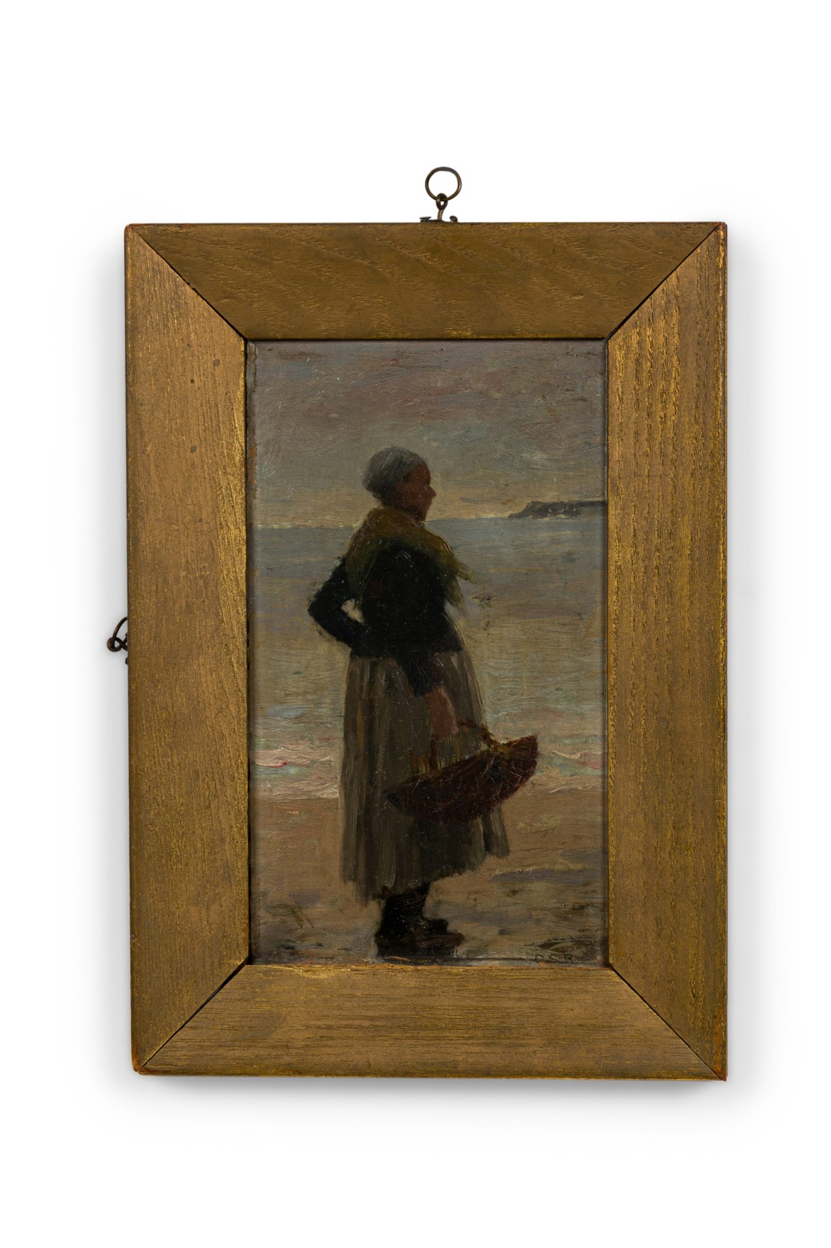 Dutch 2 sided oil painting on board