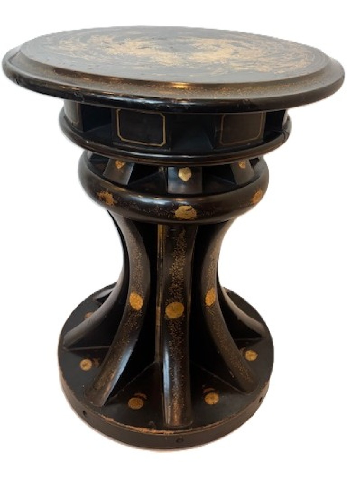 English regency pedestal end table