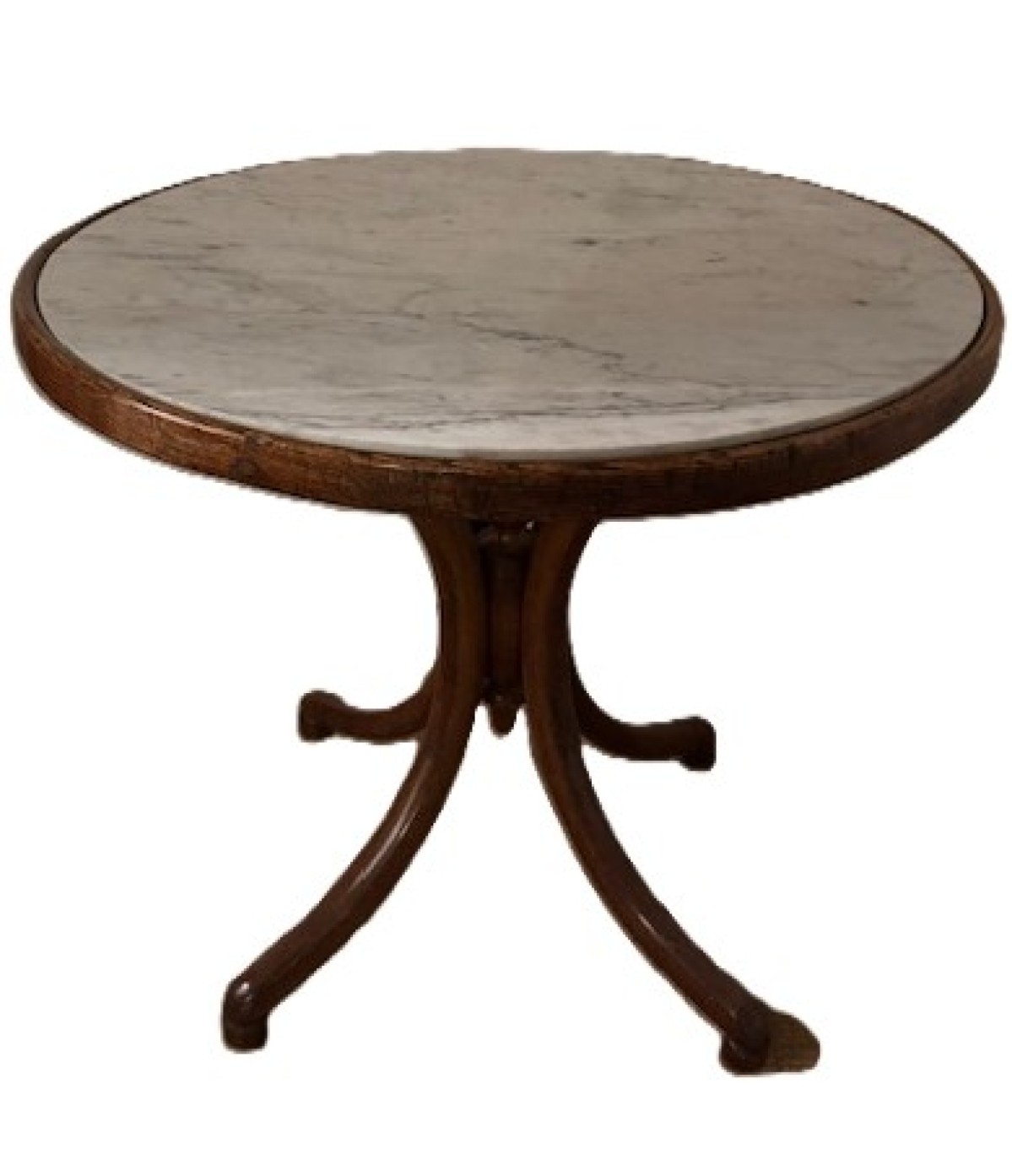 Benwood round marble top table