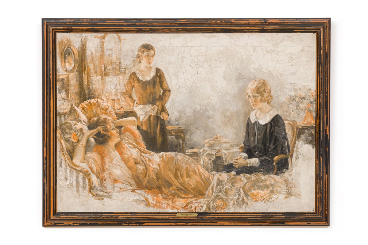 Marshall frantz boudoir scene of ladies