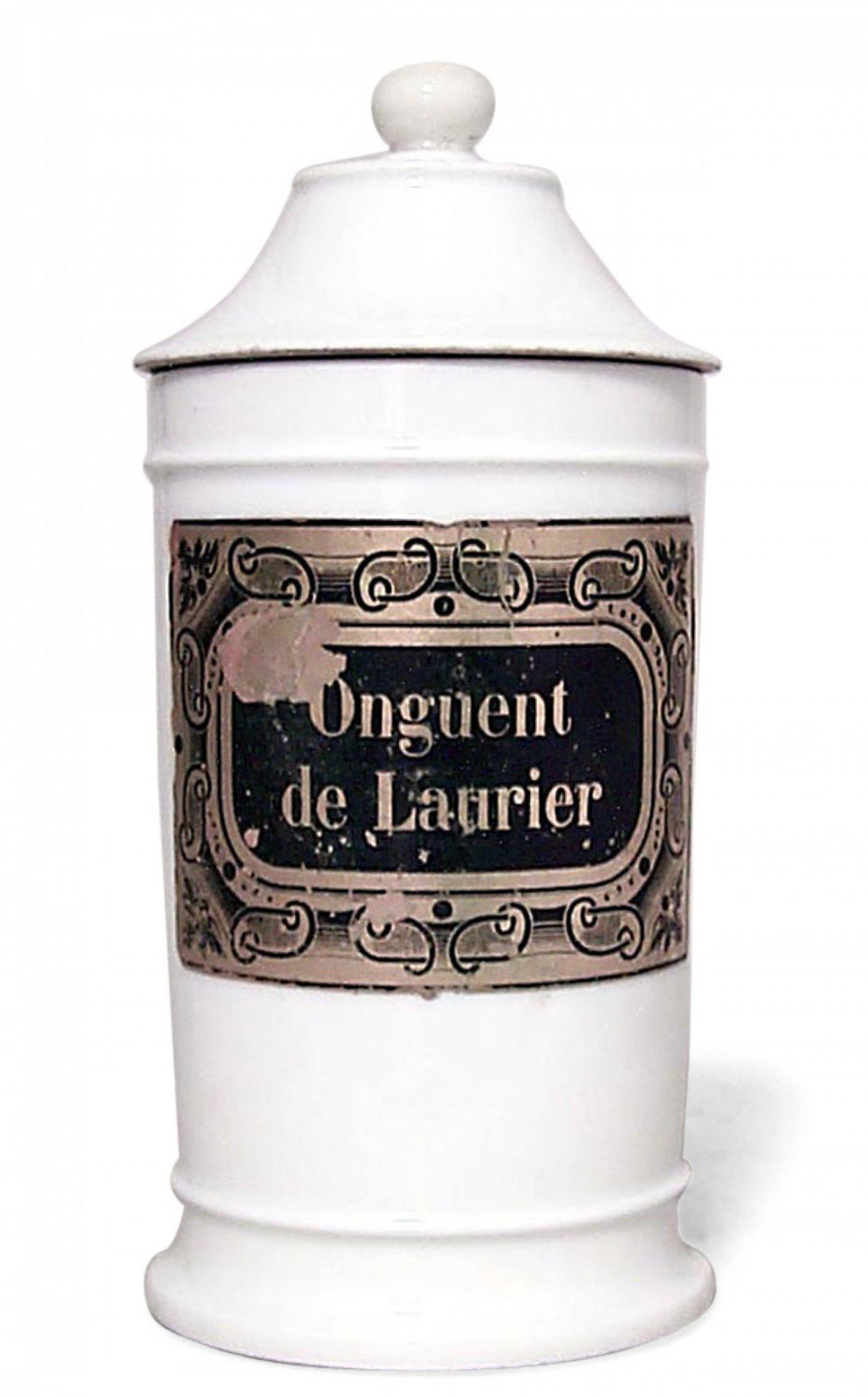 Victorian porcelain apothecary jar