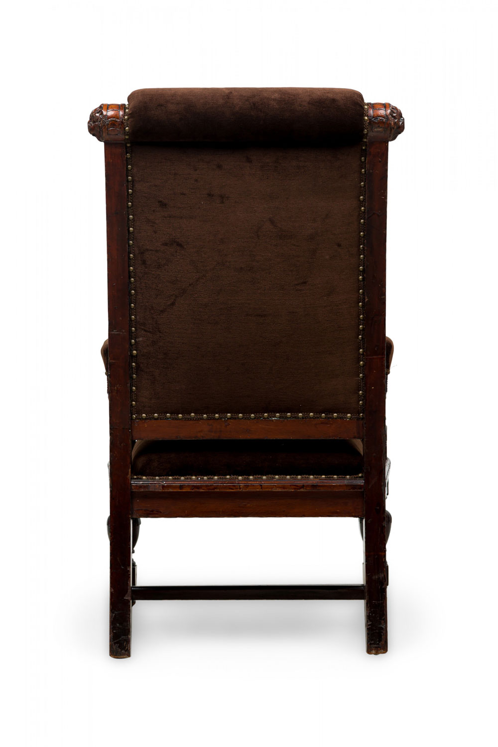 English victorian leather judges chairs 1
