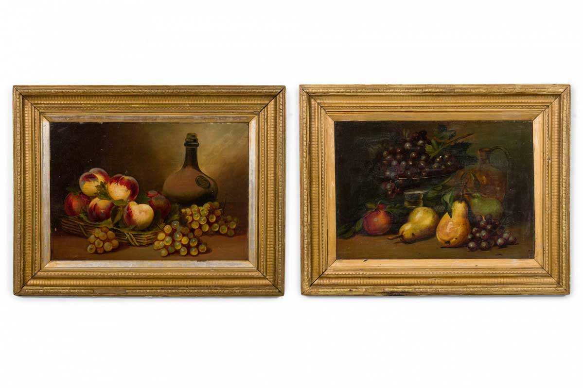 Fruit with a jug still life