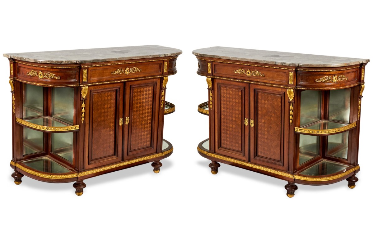 French louis xvi mahogany sideboards 1
