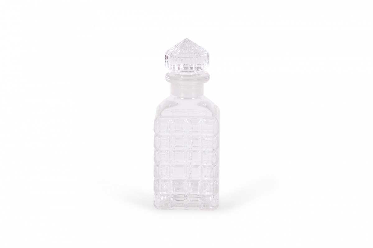 American art deco crystal perfume bottle 1