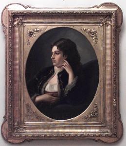 English victorian lady portrait