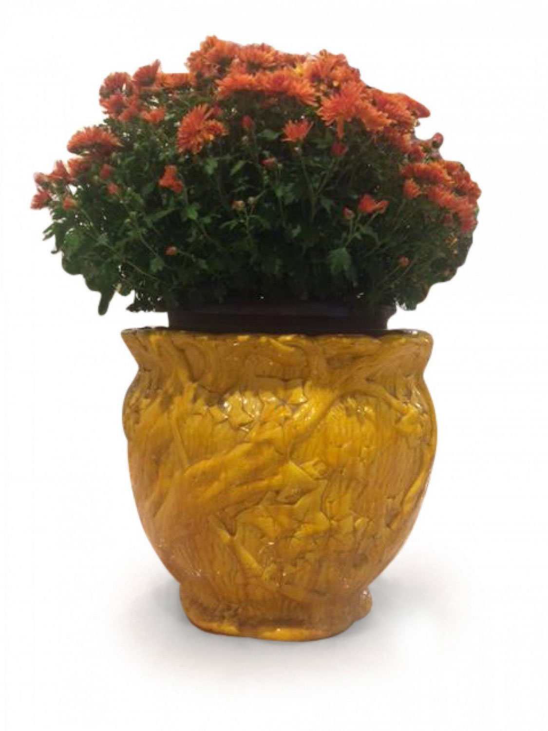 English arts and crafts porcelain minton pot