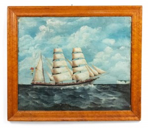 English victorian seascape painting 3