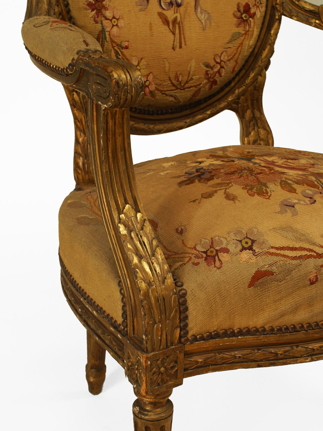 French louis xvi aubusson living room set 1
