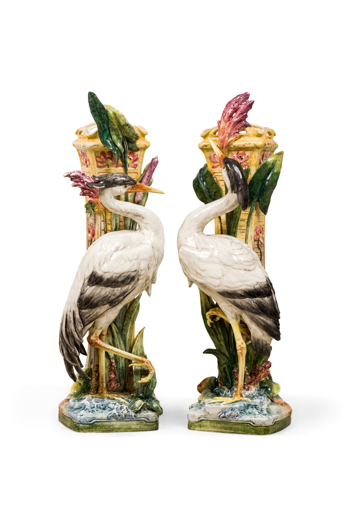 Accessories urn vase french victorian porcelain 037135a